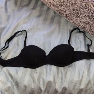 PINK push up bra with removable straps